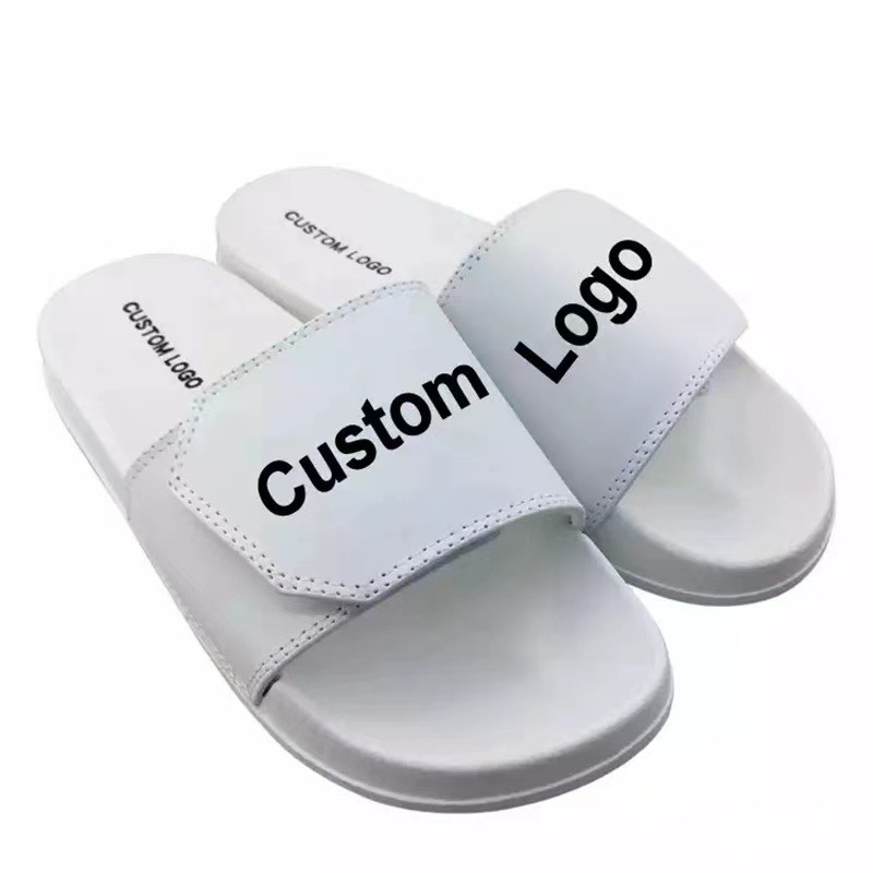 Slippers met klittenband bedrukken met uw logo